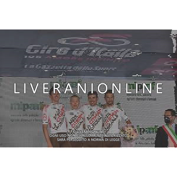 12-05-2022 Giro D\'italia; Tappa 06 Palmi - Scalea; 2022, Ag2r - Citroen; Scalea; ©SIROTTI/AGENZIA ALDO LIVERANI SAS