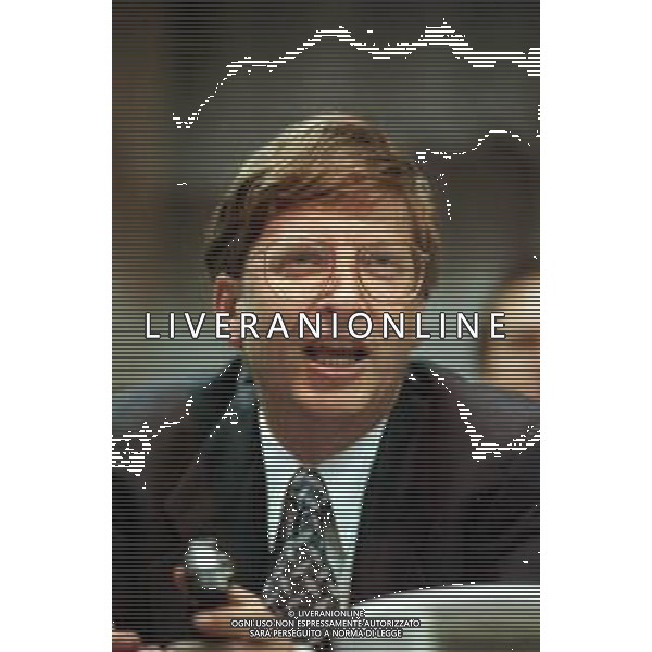 Conferenza Stampa dell\'imprenditore Bill Gates per la presentazione ufficiale in Italia di Windows \'95, a Villa Erba a Cernobbio (Como) 2 settembre 1995 /AGENZIA ALDO LIVERANI SAS