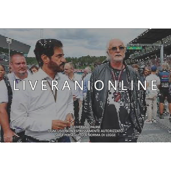 (L to R): Mohammed Bin Sulayem (UAE) FIA President with Flavio Briatore (ITA) on the grid. 09.07.2022. Formula 1 World Championship, Rd 11, Austrian Grand Prix, Spielberg, Austria, Sprint Day. - www.xpbimages.com, EMail: requests@xpbimages.com © Copyright: Batchelor / XPB Images/AGENZIA ALDO LIVERANI SAS - ITALY ONLY EDITORIAL USE ONLY