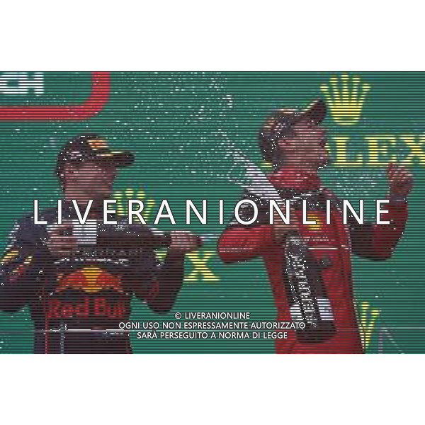 2nd place Max Verstappen (NLD) Red Bull Racing with 1st place Charles Leclerc (MON) Ferrari F1-75. 10.07.2022. Formula 1 World Championship, Rd 11, Austrian Grand Prix, Spielberg, Austria, Race Day. - www.xpbimages.com, EMail: requests@xpbimages.com ¬© Copyright: Batchelor / XPB Images/AGENZIA ALDO LIVERANI SAS - ITALY ONLY EDITORIAL USE ONLY