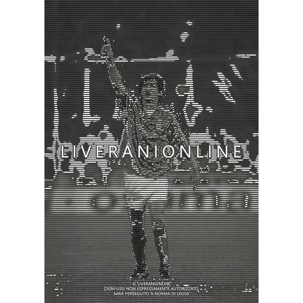 03-10-1991 GENOVA COPPA UEFA TRENTADUESIMI DI FINALE DI RITORNO GENOA-REAL OVIEDO 3-1 NELLA FOTO MARIUS LACATUS AG ALDO LIVERANI SAS