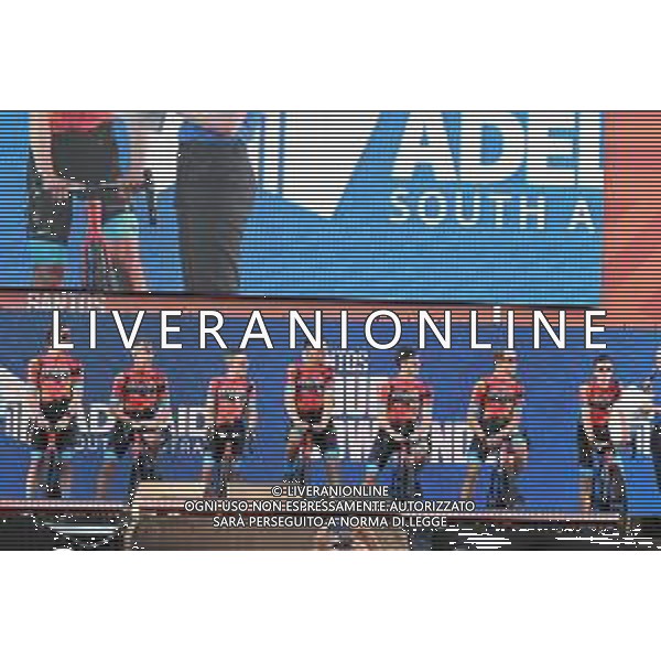 13-01-2023 Presentazione Squadre Tour Down Under 2023; 2023, Bahrain - Victorious; Adelaide; ©SIROTTI / AGENZIA ALDO LIVERANI SAS