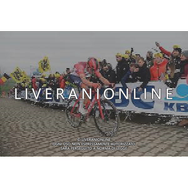 02-04-2023 Tour Des Flandres; 2023, Trek - Segafredo; Pedersen, Mads; Paterberg; ©SIROTTI / AGENZIA ALDO LIVERANI SAS