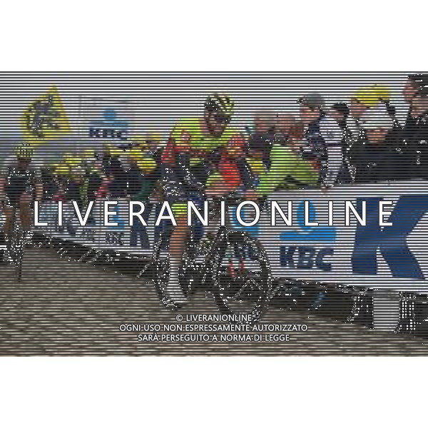 02-04-2023 Tour Des Flandres; 2023, Bingoal - Wb; Van Keirsbulck, Guillaume; Paterberg; ©SIROTTI / AGENZIA ALDO LIVERANI SAS
