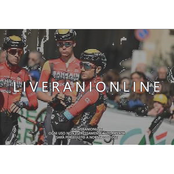 12-04-2023 Giro Di Sicilia; Tappa 02 Canicatti - Vittoria; 2023, Bahrain - Victorious; Caruso, Damiano; Canicatti; ©SIROTTI / AGENZIA ALDO LIVERANI SAS