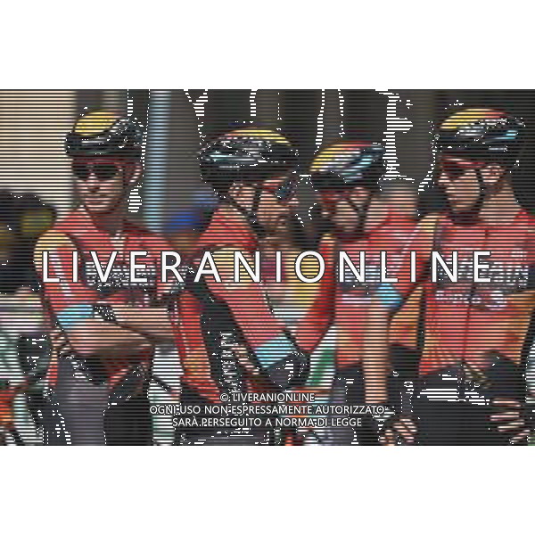 12-04-2023 Giro Di Sicilia; Tappa 02 Canicatti - Vittoria; 2023, Bahrain - Victorious; Caruso, Damiano; Canicatti; ©SIROTTI / AGENZIA ALDO LIVERANI SAS