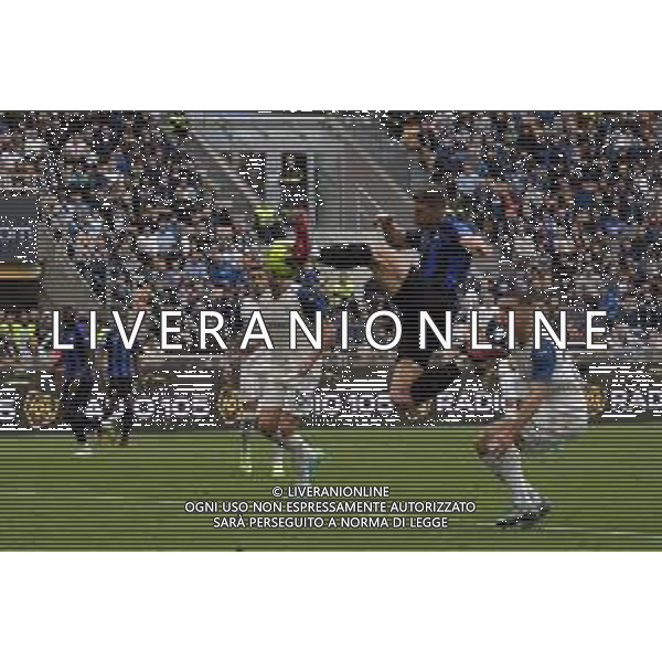 Serie A 2022-2023 Stadio Giuseppe Meazza Inter-Lazio In foto: Robin Gosens gol 2-1 inter ©Andrea Rosito / AGENZIA ALDO LIVERANI SAS