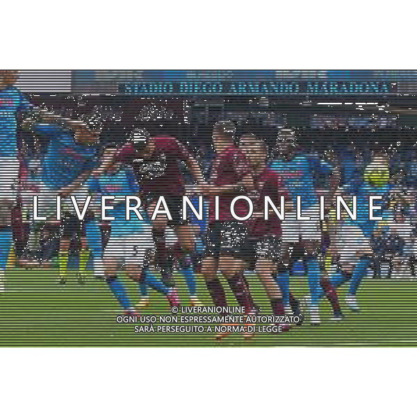 Napoli-Salernitana Campionato Calcio Serie A Tim 30.04.2023 Nella foto: gol Mathias Olivera Foto Mosca / AGENZIA ALDO LIVERANI SAS