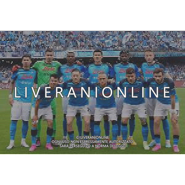 Napoli-Salernitana Campionato Calcio Serie A Tim 30.04.2023 Nella foto: la formazione del napoli Foto Mosca / AGENZIA ALDO LIVERANI SAS