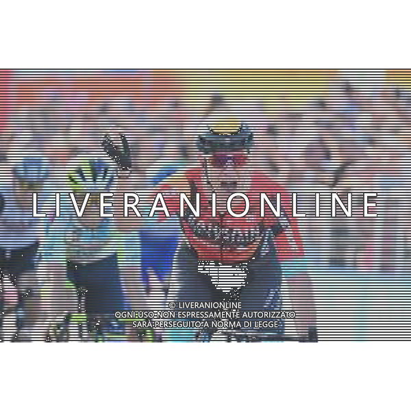 07-05-2023 Giro D\'italia; Tappa 02 Teramo - San Salvo; 2023, Bahrain - Victorious; Milan, Jonathan; San Salvo; ©SIROTTI / AGENZIA ALDO LIVERANI SAS