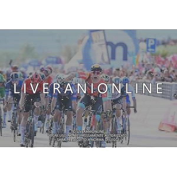 07-05-2023 Giro D\'italia; Tappa 02 Teramo - San Salvo; 2023, Bahrain - Victorious; Milan, Jonathan; San Salvo; ©SIROTTI / AGENZIA ALDO LIVERANI SAS