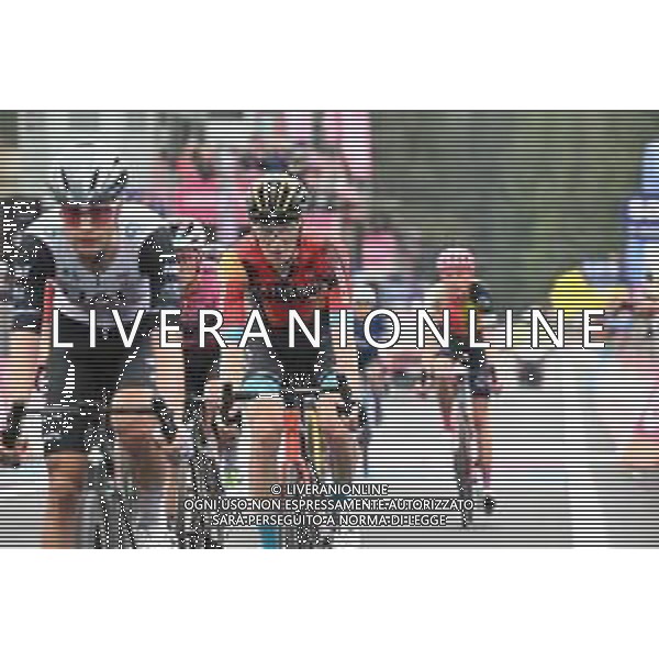 09-05-2023 Giro D\'italia; Tappa 04 Venosa - Lago Laceno; 2023, Bahrain - Victorious; Haig, Jack; Lago Laceno; ©SIROTTI / AGENZIA ALDO LIVERANI SAS