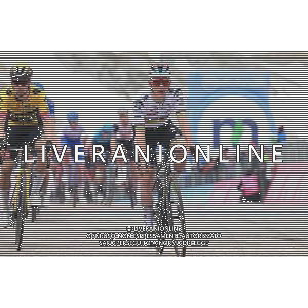 12-05-2023 Giro D\'italia; Tappa 07 Capua - Gran Sasso; 2023, Soudal - Quickstep; Evenepoel, Remco; Gran Sasso; ©SIROTTI / AGENZIA ALDO LIVERANI SAS