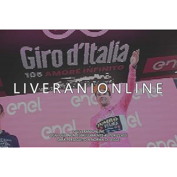 27-05-2023 Giro D\'italia; Tappa 20 Tarvisio - Monte Lussari; 2023, Jumbo - Visma; Roglic, Primoz; Monte Lussari; ©SIROTTI / AGENZIA ALDO LIVERANI SAS