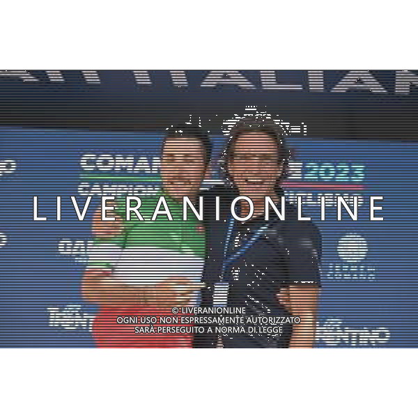 24-06-2023 Campionato Italiano; 2023, Astana Qazaqstan; Velasco, Simone; Bertolini, Alessandro; Comano Terme; ©SIROTTI/AGENZIA ALDO LIVERANI SAS