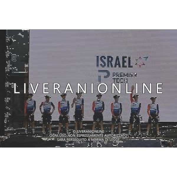29-06-2023 Presentazione Squadre Tour De France 2023; 2023, Israel - Premier Tech; Bilbao; ©SIROTTI /AGENZIA ALDO LIVERANI SAS