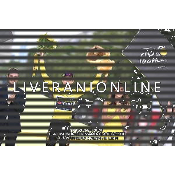23-07-2023 Tour De France; Tappa 21 Saint Quentin En Yvelines - Paris; 2023, Jumbo - Visma; Vingegaard, Jonas; Paris; ©SIROTTI/AGENZIA ALDO LIVERANI SAS