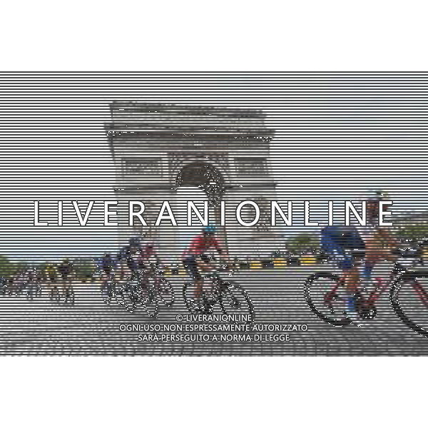 23-07-2023 Tour De France; Tappa 21 Saint Quentin En Yvelines - Paris; 2023, Lotto - Dstny; Campenaerts, Victor; Paris - Arc De Triomphe; ©SIROTTI/AGENZIA ALDO LIVERANI SAS