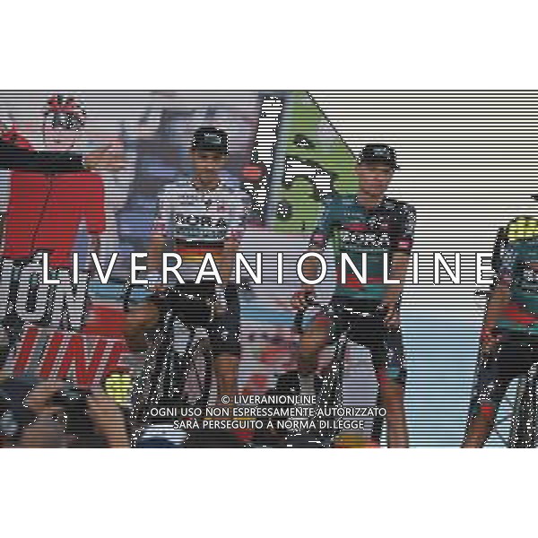 24-08-2023 Presentazione Squadre Vuelta A Espana 2023; 2023, Bora - Hansgrohe; Vlasov, Aleksandr; Buchmann, Emanuel; Barcelona; ©SIROTTI/AGENZIA ALDO LIVERANI SAS