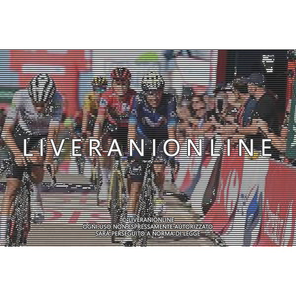 14-09-2023 Vuelta A Espana; Tappa 18 Pola De Allande - La Cruz De Linares; 2023, Movistar; Mas, Enric; La Cruz De Linares; ©SIROTTI/AGENZIA ALDO LIVERANI SAS