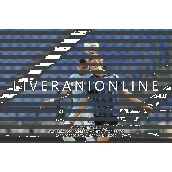 Lazio vs Atalanta - Campionato Serie A TIM - 8 giornata - Stadio Olimpico - Roma 08-10-2023 nella foto Scalvini e Zaccagni FOTO FEDERICOO GAETANO-AG ALDO LIVERANI SAS