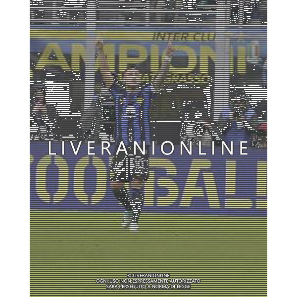ESULTANZA LAUTARO MARTINEZ DOPOGOL -Inter vs Hellas Verona Campionato Calcio Serie A TIM 06-01-2024 ©PAOLO GIAMPIETRI/AGENZIA ALDO LIVERANI SAS