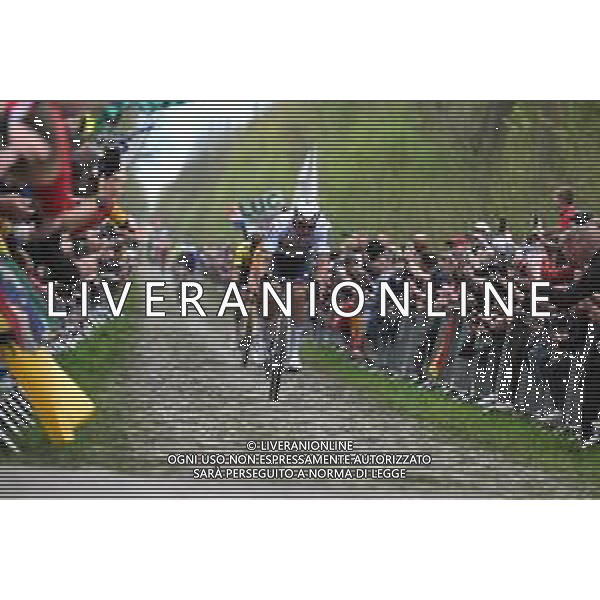 07-04-2024 Paris - Roubaix; 2024, Alpecin - Deceuninck; Van Der Poel, Mathieu; Arenberg; ©SIROTTI / AGENZIA ALDO LIVERANI SAS
