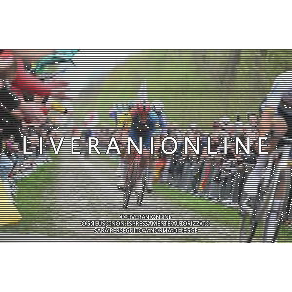 07-04-2024 Paris - Roubaix; 2024, Lidl - Trek; Pedersen, Mads; Arenberg; ©SIROTTI / AGENZIA ALDO LIVERANI SAS